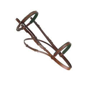 Brida de Cuero Genuino de Alta Calidad con Costuras Decorativas para Caballos, Profesional para Carreras, Equitación, Entrenamiento y Uso Diario - Product Image 6