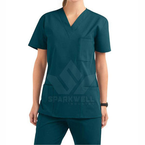 Professional <b>Scrub</b> Suits Hospital Staff Clothing Quick Dry Material Healthcare Work <b>Uniform</b> Set Premium <b>Scrub</b> Suits - Product Image 1