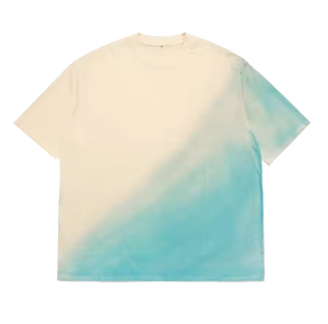 Camiseta de Manga Corta para Hombre, Cuello Redondo, Corte Regular, Informal, Tejido de Punto, Poliéster/Algodón, Transpirable, de Secado Rápido - Product Image 1