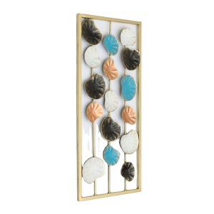 Ambiance Lifestyle's Modern Gold Metal <b>Leaf</b> <b>Wall</b> Art High Quality Iron for Home Restaurant <b>Decorative</b> Use Bedrooms Living Rooms - Product Image 5