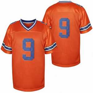 Camiseta de Fútbol Americano Personalizada con el Logotipo de tu Equipo, Cuello en V, de Buena Calidad, Sublimada - Product Image 1