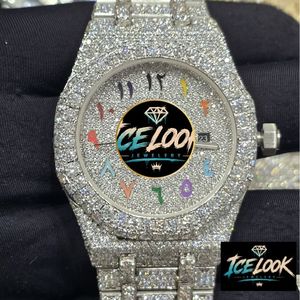 นาฬิกาข้อมือ ICELOOK สแตนเลสสตีลหรูหรา ขนาด 40 มม. ตัวเรือนทรงกลม ระบบควอตซ์ แสดงวันที่ ดีไซน์แฟชั่นสำหรับทุกเพศ - Product Image 5