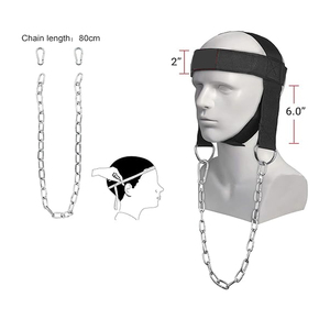 Wholesale Supplier Heavy Duty Head Harness Neck Training Equipment Adjustable Strap with <b>Padding</b> OEM Factory Price Gym - Product Image 2