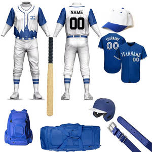 Paquete de uniformes de béisbol de alta calidad para equipos, paquetes de uniformes de béisbol a precio de mayoreo para venta en línea - Product Image 1