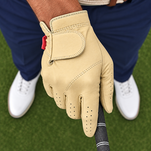 Guantes de Golf de Cuero Premium Más Vendidos para Hombre, Agarre Suave, Diseño Duradero, Guantes de Golf con Logotipo Personalizado para Hombre y Mujer - Product Image 4