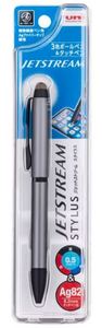 Uni JetStream Stylus Bút 3 màu: bút <span class=keywords><strong>4</strong></span> trong <span class=keywords><strong>1</strong></span> với Đầu sợi Ag có độ nhạy cao và mực siêu mịn 0.5mm(SXE3T-2400-051P) - Product Image 5