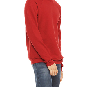 เสื้อสเวตเชิ้ตแขนยาวคอวีทรงปกติสำหรับผู้ชาย สีแดง ผ้าถัก สวมใส่สบายๆ สำหรับฤดูใบไม้ร่วง สีพื้น ผ้าฝ้าย 100% - Product Image 6