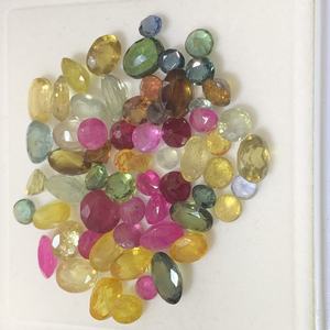 Pierre précieuse naturelle en vrac de haute qualité, saphir rond facetté, Rida Creations, fabrication de bijoux, non traité - Product Image 4