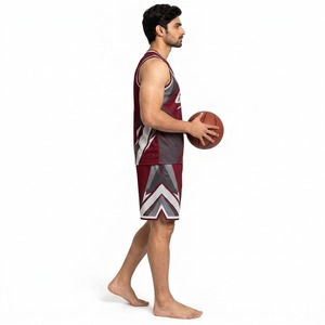 Ensemble Maillot et Short de Basketball Respirant Léger pour Entraînement, Match et Compétition - Product Image 4