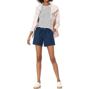 2026 New design Most Selling Women Cotton Casual Shorts Elastic Waist Soft Fabric <b>Lounge</b> Summer Active Fitness Shorts - Product Image 5