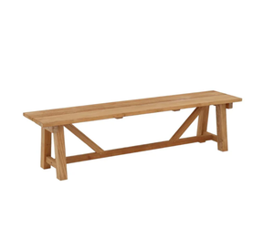 Modern Outdoor Picnic <b>Bench</b> Teak Wood Wood Frith Customized Color Eco-Friendly Solid Wood for Home Garden Patio School - Product Image 3