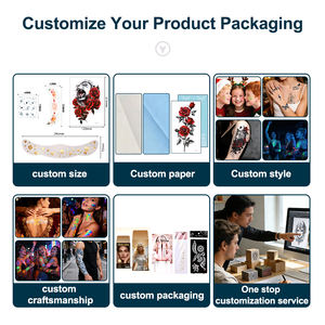 Autocollants de <span class=keywords><strong>tatouage</strong></span> temporaire au henné, motifs sexy DIY, imperméables, écologiques, pour le visage et le corps, auto-adhésifs - Product Image 5