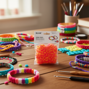ILAN Gomma per Artigianato Giallo Rosa 300 Pezzi per Lavori Creativi - Product Image 2