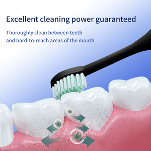 वयस्कों के लिए नए इलेक्ट्रिक टूथब्रश ओएम/ओडम ipx7 पनरोक दांत ब्रश रिचार्जेबल नरम ब्रश सिर टाइप-सी - Product Image 3