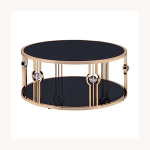 Modern Luxury Metal Coffee <b>Table</b> Set Stylish New Design Customized High <b>End</b> Living Room Center <b>Table</b> Set Collection - Product Image 2