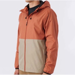 Custom Two Tone Color Zip Up Polyester Spandex <b>Lightweight</b> <b>Waterproof</b> Windbreaker <b>Jacket</b> Hiking <b>Running</b> Breathable <b>Jacket</b> - Product Image 5