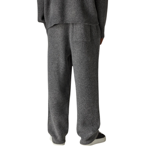 Ensemble de survêtement pour homme avec sweat à capuche et pantalon droit, coupe décontractée, tenue décontractée deux pièces, poche kangourou, personnalisable OEM ODM - Product Image 5