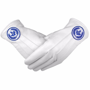Gants maçonniques sur mesure en coton 100 % OEM, design de haute qualité, régalia en coton pour l'hiver, pour les scènes quotidiennes en extérieur - Product Image 5