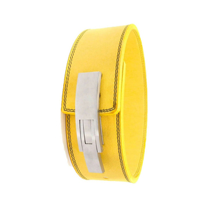 Cinturón de Cuero Vacuno Impermeable y Transpirable con Palanca de Ajuste, Resistente, para Entrenamiento de Fuerza y Seguridad, con Logotipo Personalizado - Product Image 1