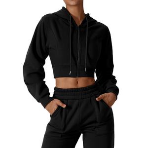 Ensemble de 2 pièces pour femme, sweat-shirt à capuche et pantalon de jogging avec logo personnalisé, sweat-shirt à capuche surdimensionné et pantalon de survêtement pour femme - Product Image 4