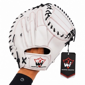 Guantes de Béisbol para Receptor, Diseño Profesional en Cuero Premium para un Control Seguro del Balón y Habilidades de Captura Rápida - Product Image 6