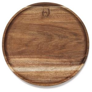 Bandeja de Servir de Madera Grande, Plato Rústico para Servir, Bandeja de Presentación para Desayuno, Té, Café, Otomana, para el Hogar y Hoteles - Product Image 1