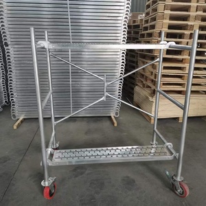 Trave in Acciaio Zincato a Caldo Q235 42mm 25mm <span class=keywords><strong>per</strong></span> <span class=keywords><strong>Ponteggi</strong></span> a Telaio H Moderni, Alta Resistenza 6ft, Capacità di Carico 800kg <span class=keywords><strong>per</strong></span> Ufficio - Product Image 3