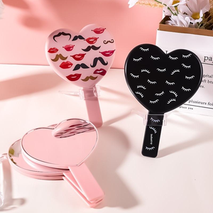 Stainless Steel Eyelash <b>Mirror</b> Professional Lash Tool For Eyelash Extension Viewing And Beauty Care - Product Image 2