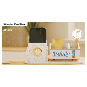 Corporate <b>Gift</b> Personalized Wooden Pen Stand Organizer with Customized Color <b>Gift</b> <b>Box</b> Packing for Valentine's Day & Graduation - Product Image 5