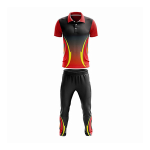Uniforme Deportivo Personalizado para Hombre con Logotipo de Cricket, Sublimado, 100% Poliéster, Ecológico y Ligero - Product Image 1