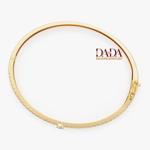Brazalete de Diamante Cultivado en Laboratorio para Mujer, Brazalete Minimalista con Diamante, Joyería Fina, Delicado, para Uso Diario, Regalo de Lujo para Boda - Product Image 3