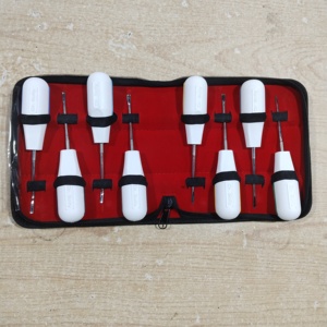 Nouveaux élévateurs dentaires luxateurs 8 pièces, élévateurs de racines luxateurs, instruments dentaires - Product Image 3