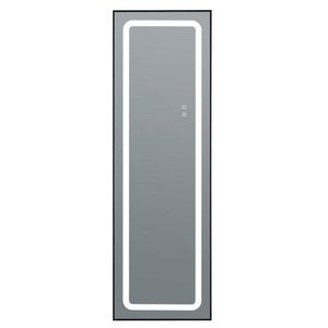 FCH Right Angle Rectangle 63*20in LED <b>Mirror</b> Aluminum Alloy Can Stand Hang Three Tone Lighting Brightness Adjust Power Memory - Product Image 5