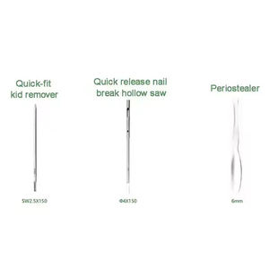 Kit d'instruments pour plaques de fixation des membres inférieurs, kit d'instruments pour plaques traumatiques avec dispositif de fixation par clou par Grip Surgical - Product Image 4