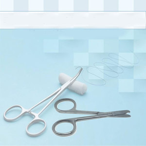 Ciseaux à suture de qualité supérieure 3,5 pouces, crochet délicat en croissant pour la suppression des sutures, kits de premiers secours, formation EMS, garantie 2 ans - Product Image 5