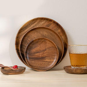 73 Artisan Handmade Polished Mango Wood Charger <b>Plate</b> Decorative Epoxy Resin Emerald Surface Classic Design BPA Free - Product Image 3
