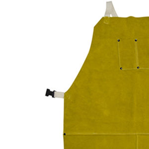 Delantal de Soldadura de Cuero Vacuno de Alta Calidad, Protección Corporal, Resistente, con 6 Bolsillos para Herramientas, Resistente al Calor - Product Image 5