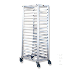 Plateau à pain commercial en aluminium anodisé argenté à 18 niveaux pour cuisine/boulangerie/hôtel/boutique de desserts, fours, boulangerie, refroidissement - Product Image 1