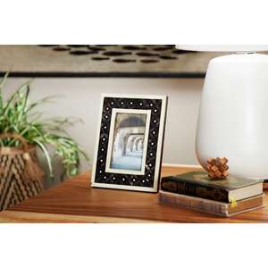 Cadre en mosaïque moderne en os et résine - Product Image 5