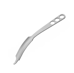 Retractor óseo de cadera tipo palanca curvo de 300 mm (11.34 pulgadas) con punta roma, ancho de mandíbula de 6.2 mm y ancho de mandíbula interna de 28 mm, tipo Hohmann, en venta - Product Image 4