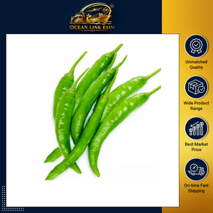 Natural Fresh Green Chili Premium Quality Rich Flavor and Aroma for Cooking Processing and Wholesale Export - Product Image 2