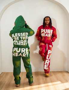 Conjunto Deportivo Informal de Invierno para Hombre, con Capucha, Color Sólido, Logotipo Personalizado, Ropa Deportiva para Gimnasio, Entrenamiento, Running, 100% Algodón - Product Image 3