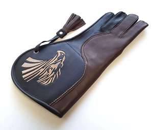 Guantes de Cetrería de Alta Calidad, Recién Llegados, para Entrenamiento de Aves, con Correa de Muñeca Ajustable y Personalizable - Product Image 2