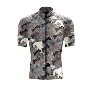 Quick Dry Breathable Cycling Jersey Short Sleeve Unisex <b>Bike</b> Shirt UV Protection Outdoor Bicycle Wear for Road Cycling - Product Image 4
