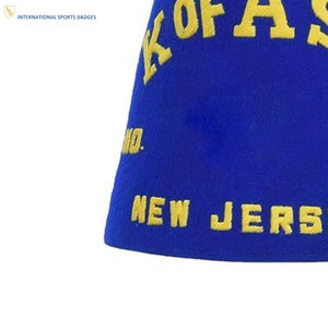 Service OEM ODM disponible, chapeaux Fez de la franc-maçonnerie, tissu de qualité supérieure, décontractés avec options de broderie personnalisées - Product Image 2