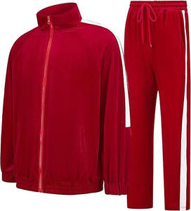 Vêtements de sport en velours sur mesure pour hommes, vente en gros, survêtement d'hiver, marque privée, approvisionnement en vrac - Product Image 3