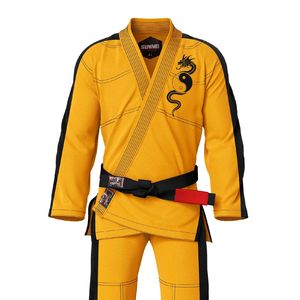 ชุดยิวยิตสูบราซิล Mawra พรีเมียม ผ้าฝ้าย 100% ทอลายเพิร์ลวีฟ ชุดยิวยิตสู BJJ พร้อมโลโก้สั่งทำพิเศษด้านหน้า ซับในแบบซับลิเมชั่น - Product Image 1