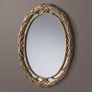 Oval Metal Wall <b>Mirror</b> Bohemian Style Handmade Decorative <b>Framed</b> <b>Mirror</b> - Product Image 1