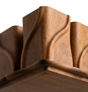 Meubles de rangement en bois et étagères, Caddies de rangement en bois pour ustensiles de cuisine, Organisateurs de rangement pour la maison - Product Image 4