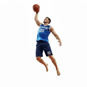 Ensemble d'uniformes de basketball professionnels pour hommes, maillot et short de basketball par sublimation, respirant, pour les matchs et les tenues d'équipe - Product Image 4
